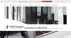 Desktop Screenshot of abogados-abogado.com
